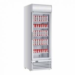 Armario expositor congelador Difriho EXPO 640 BT 1 puerta cristal con display luminoso