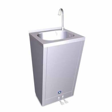 Fricosmos- Lavamanos con pedal para agua fría y caliente