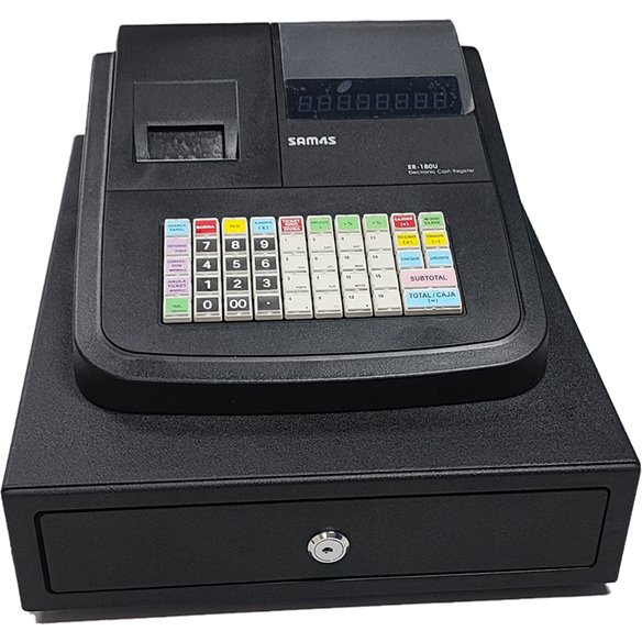 - Caja Registradora SAM4S ER-180U-S Cajón compacto
