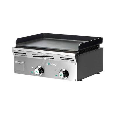 Mainho- Plancha Eléctrica Acero Pavonado Serie Eco-Line 600x500x240h mm MAINHO ELP-62EMN
