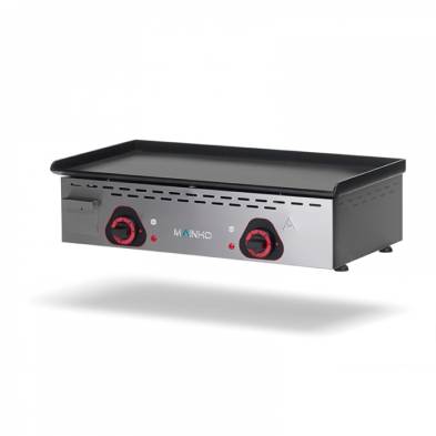 Mainho- Plancha profesional eléctrica Acero Pavonado MAINHO ECOEM-75PV UNI
