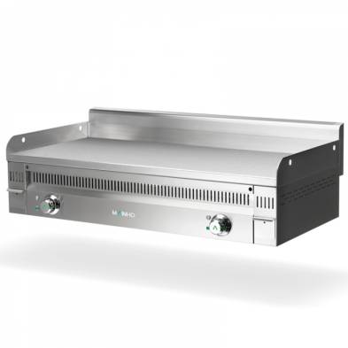 Mainho- Fry-Top Electico Acero Rectificado Placa Lisa Serie Euro-Snack 1210x600x250h mm MAINHO PL-120ET