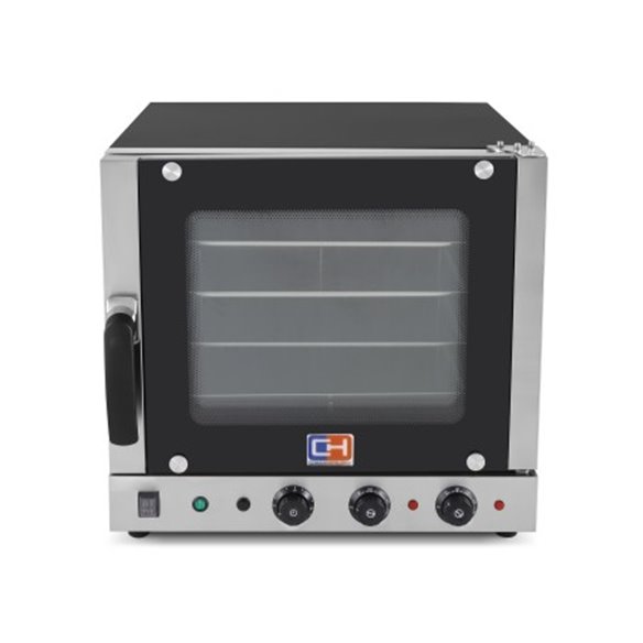 Clima Hosteleria- Horno Eléctrico de Convección 4 Bandejas 435X315 Con Grill y Vapor