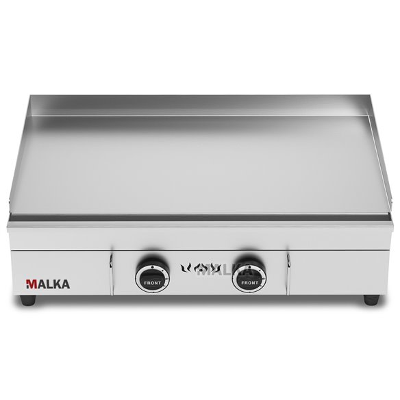 MALKA- Plancha de gas 74 cm Acero Laminado para cocina industrial