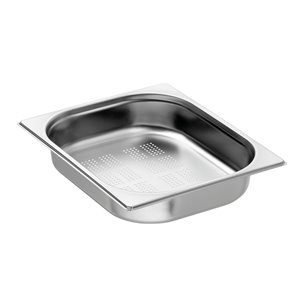 - CUBETA GN PERFORADA 1/2 65 MM. COMAS serie GN INOX