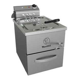 Movilfrit- Freidora Agua/Aceite Alto rendimiento 10 Litros MOVILFRIT FH10400 6 Kw 400V