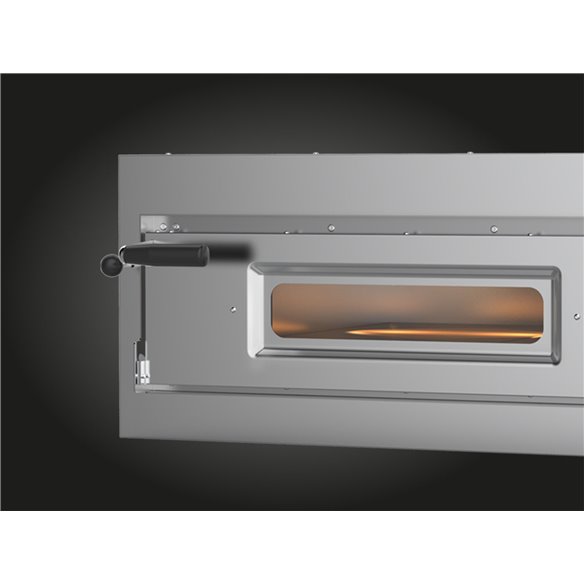 Horno Pizza Eléctrico Doble cámara 8 Pizzas Ø33 cm PIZZAGROUP ENTRY MAX