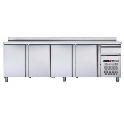 Frente Mostrador Refrigerado Acero Inoxidable 2,5 Metros C/C FM250-Z039FM250