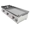 Arilex- Plancha a gas 60 cm en acero rectificado 15 mm + fogón 6 Kw ARILEX con medidas 100PGRFN