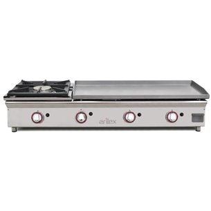Ferro de gás cromado duro com fogão 6 kw Arilex 120PGCF