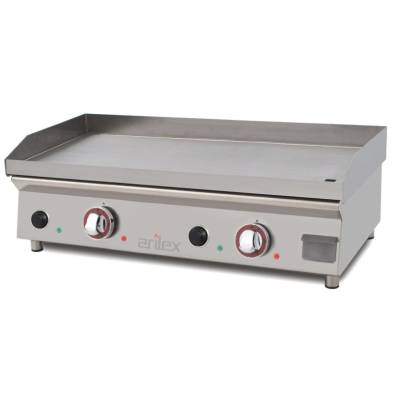 Arilex- Plancha eléctrica 80 cm ARILEX en acero rectificado de 15 mm 80PERN