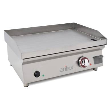 Arilex- Plancha eléctrica 60 cm ARILEX en acero rectificado de 15 mm 60PERN