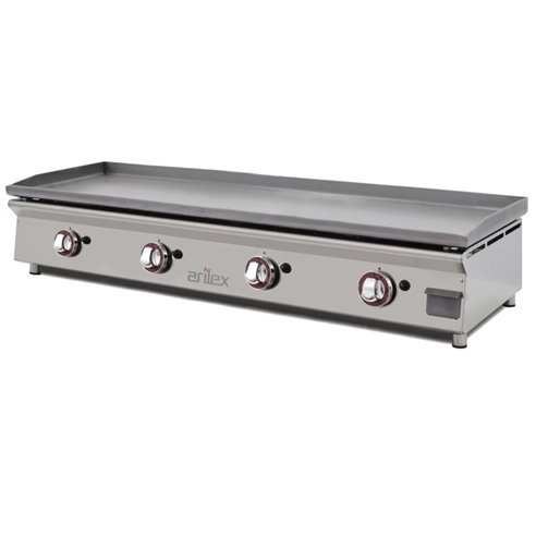 Arilex- Plancha a gas 120 cm ARILEX en acero laminado de 6 mm 120PGLN