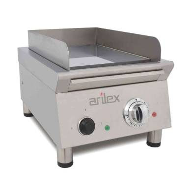 Arilex- Frytops Eléctrico 40 cm ARILEX acero de 15 mm con baño de cromo duro Línea 600 40FRYECN