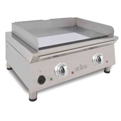 Arilex- Frytops Eléctrico 70 cm ARILEX acero de 15 mm con baño de cromo duro Línea 600 70FRYECN