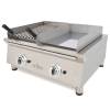 Frytops a gas 35 cm acero de 15 mm cromo duro + Barbacoa a gas 35 cm Línea 600 70FRYGCBN