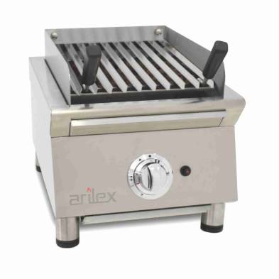 Arilex- Parrilla vasca a gas 40 cm con piedra volcánica Línea 600 40VASN