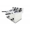 Fritadeira industrial elétrica com torneira 10+10 Litros 3,5+3,5 Kw ARILEX EVO1010G