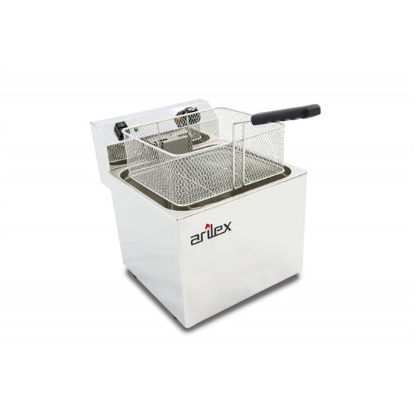 Arilex- Freidora eléctrica sin grifo 12 litros con 4,5 kw monofásica con contactor ARILEX EVO12