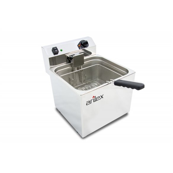 Fritadeira industrial elétrica 12 litros 4,5 Kw ARILEX EVO12