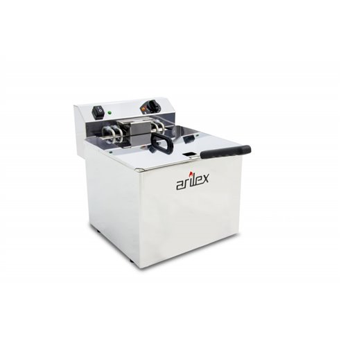 Arilex- Freidora eléctrica sin grifo 12 litros con 7,5 kw trifásica con contactor ARILEX EVO12TR