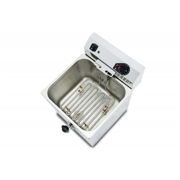Arilex- Freidora eléctrica con grifo 12 litros con 4,5 kw monofásica con contactor ARILEX EVO12G