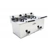 Arilex- Freidora eléctrica con grifo 12+12 litros con 7,5+7,5 kw trifásica con contactor ARILEX EVO1212GTR