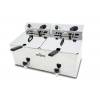 Arilex- Freidora eléctrica con grifo 12+12 litros con 7,5+7,5 kw trifásica con contactor ARILEX EVO1212GTR