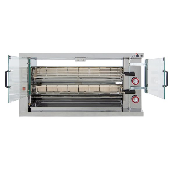 Arilex- Asador de Pollos a gas ARILEX de 2 espadas 2ASG
