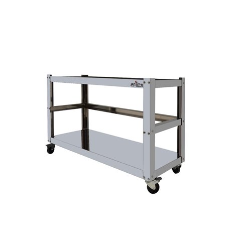 Arilex- Soporte con ruedas para asadores de 2,3 y 4 espadas SOPORTE