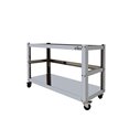 Arilex- Soporte con ruedas para asadores de 2,3 y 4 espadas SOPORTE