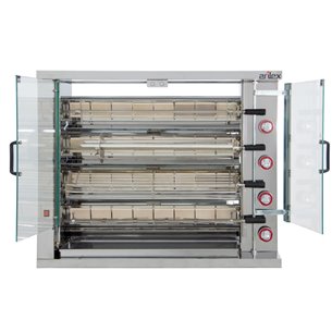 Arilex- Asador de Pollos a gas ARILEX de 4 espadas 4ASG