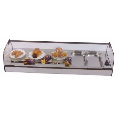 Arilex- Bandeja enteriza exposición en acero inoxidable para 6CTB 6BP