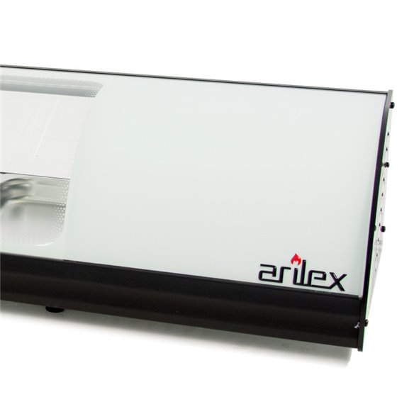 Vitrina refrigerada de tapas ARILEX 4 bandejas GN1/3 color blanco 4VTG-BL