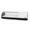 Arilex- Vitrina refrigerada de tapas 4 bandejas GN1/3 color blanco ARILEX 4VTG-BL
