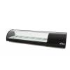 Arilex- Vitrina refrigerada de tapas 6 bandejas GN1/3 color negro ARILEX 6VTG-NE