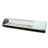 Arilex- Vitrina refrigerada de tapas 6 bandejas GN1/3 color blanco ARILEX 6VTG-BL