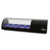 Arilex- Vitrina de tapas Refrigerada PLACA LISA 110 Cms. color negro ARILEX 4VTL-NE