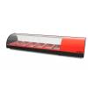 Arilex- Vitrina de tapas Refrigerada PLACA LISA 145 Cms. color rojo ARILEX 6VTL-RO
