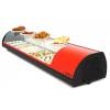 Arilex- Vitrina de tapas Refrigerada PLACA LISA 180 Cms. color rojo ARILEX 8VTL-RO