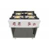 Arilex- Cocina a gas 6 fuegos con piloto de 3x7,5 +3x5,5 kW 120CG70 EASY 700