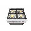 Arilex- Cocina a gas 6 fuegos con piloto de 3x7,5 +3x5,5 kW 120CG70 EASY 700