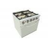 Arilex- Cocina a gas 6 fuegos con piloto de 3x7,5 +3x5,5 kW con horno GN2/1 termostático de 7,5Kw 120CG70H EASY 700
