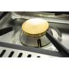 Arilex- Cocina a gas 6 fuegos con piloto de 3x7,5 +3x5,5 kW con horno GN2/1 termostático de 7,5Kw 120CG70H EASY 700