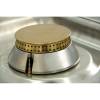 Arilex- Cocina a gas 6 fuegos con piloto de 3x7,5 +3x5,5 kW con horno GN2/1 termostático de 7,5Kw 120CG70H EASY 700