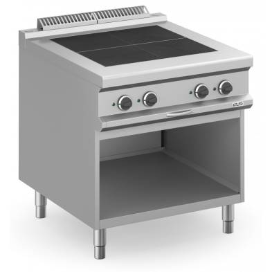 Cocina Eléctrica 4 zonas Cuadradas Rebajadas con Mueble MPQR98A MAGISTRA PLUS 900