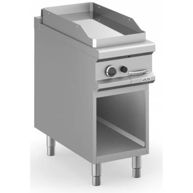 MBM- Frytop a gas 40 cm Placa Lisa Cromo Duro con Mueble MFTG94ALC MAGISTRA PLUS 900