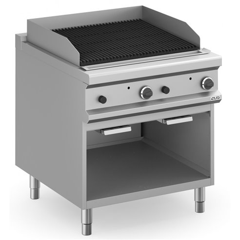 Barbacoa a gas 80 cm Piedra Volcánica con Mueble MPLG98A MAGISTRA PLUS 900