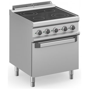 Cocina Vitrocerámica Eléctrica 4 Zonas con Horno Eléctrico MVC77FE MAGISTRA PLUS 700