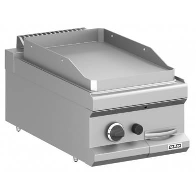 MBM- Frytop a gas 40 cm Placa Lisa Acero Rectificado Sobremesa MFTG74TL MAGISTRA PLUS 700